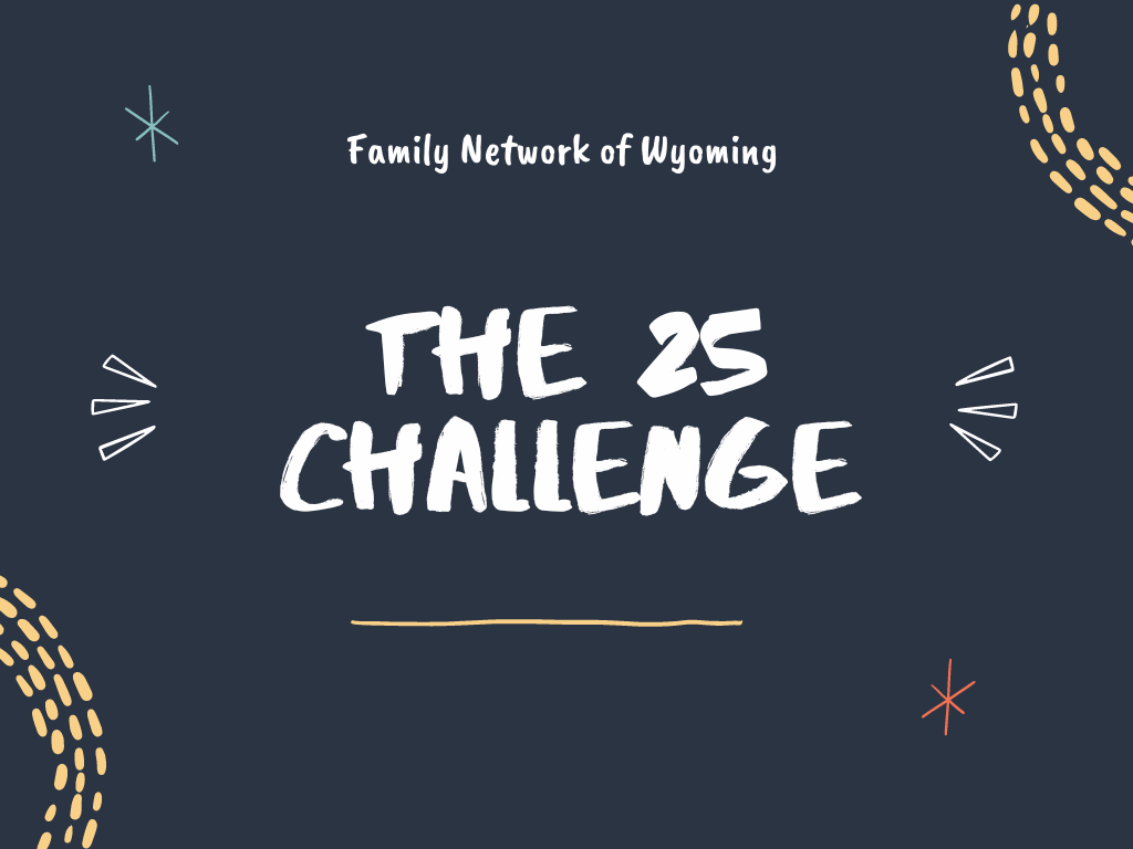 The 25 Challenge!